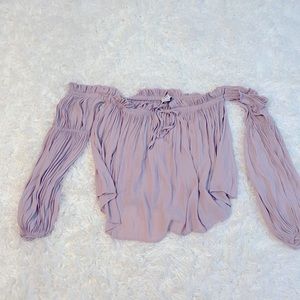 Forever 21 off the shoulder top